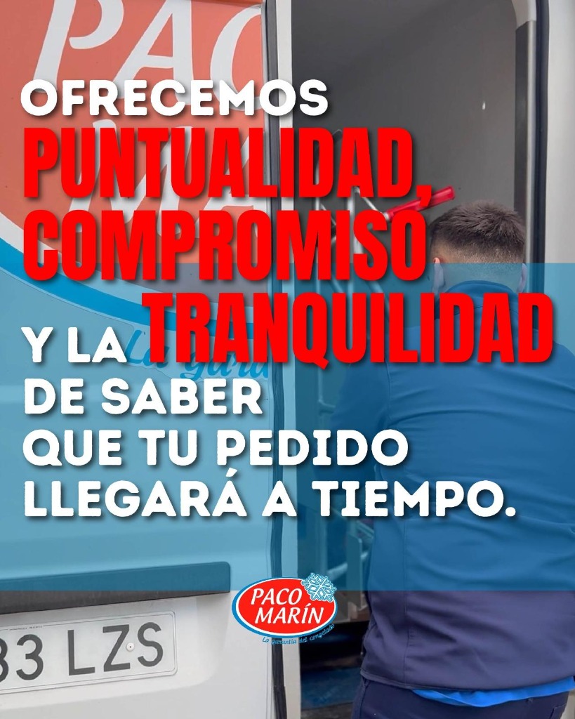 Puntualidad, compromiso y tranquilidad en cada entrega